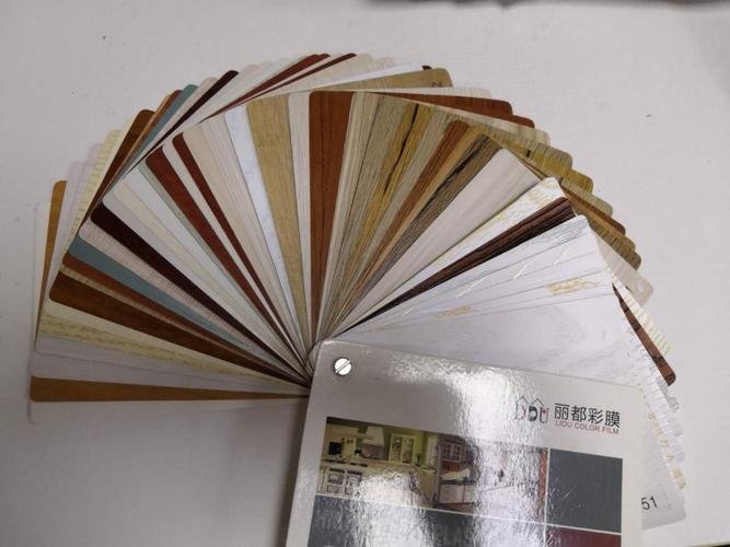 用于mdf 板的墙板真空压膜的木纹复合膜 pvc 层压板膜